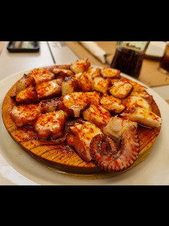 Una foto de Pulpo a feira