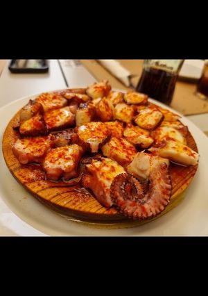 Una foto de Pulpo a feira