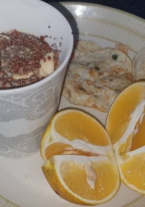 A picture of Nutritous and Filling Breakfast.
