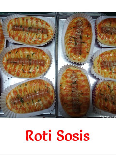 Foto resep Roti Sosis Keju
