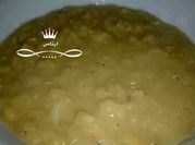 A picture of red lentils and rice