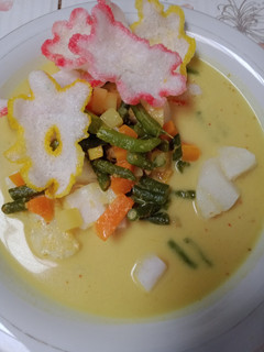 Foto resep Lontong kuah kuning