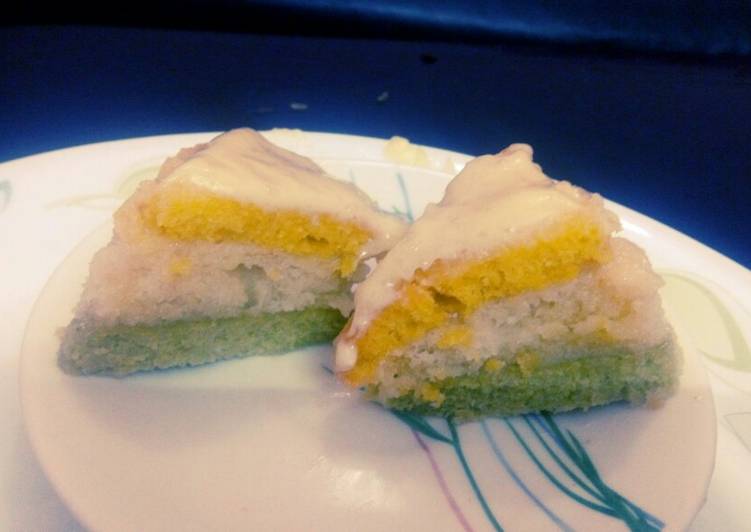 Recipe of Favorite Tri-colored pastry