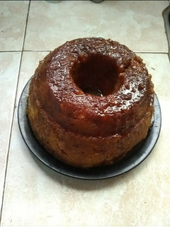 Una foto de Budín de pan