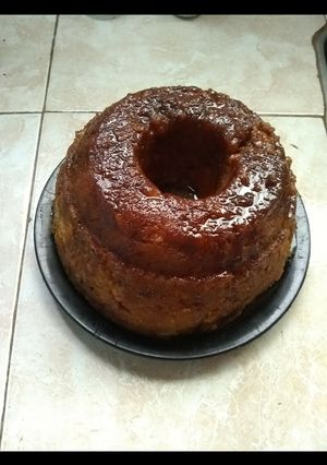 Una foto de Budín de pan