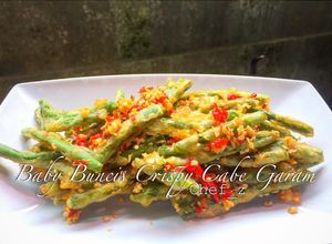 Foto resep Baby Buncis Crispy Cabe Garam