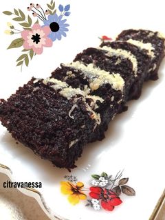 Foto resep Steamed brownies eggless
