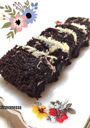 Foto resep Steamed brownies eggless