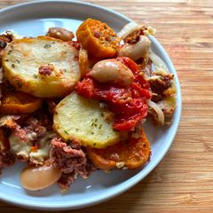Paddy's Bully Beef Hash A picture of Paddy's Bully Beef Hash.