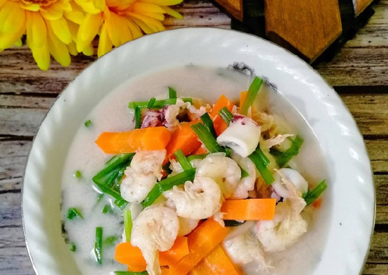 Masak Lemak Udang Sayur