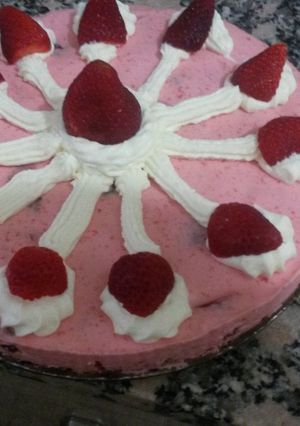 Una foto de Tarta de frutillas