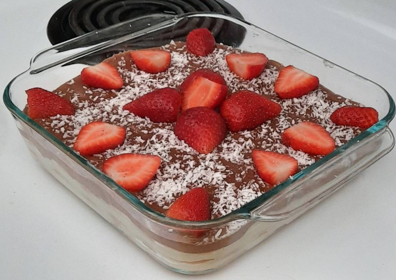 Pave de Chocolate e Coco