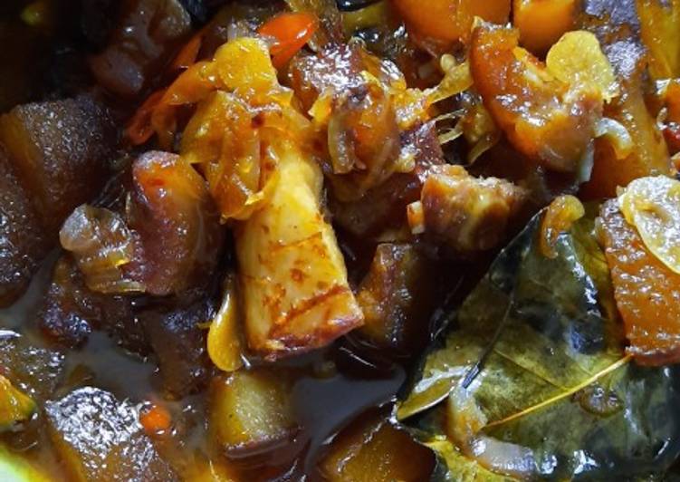 Recipe: Delicious Oseng Kikil Mercon