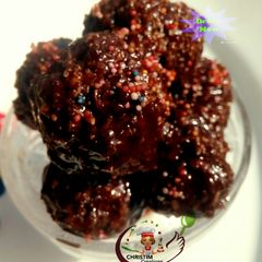 A picture of Glace coconut candy.