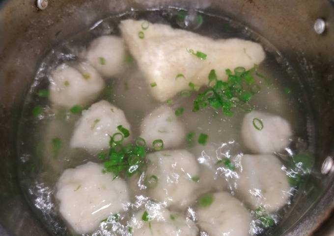 Resep Bakso Ikan Simple Oleh Khairatun Nupus Cookpad