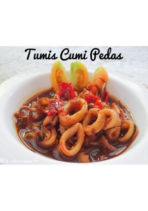 Foto resep Tumis Cumi Pedas