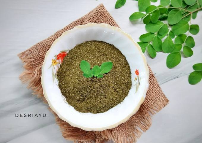 Resep Moringa Powder Tepung Daun Kelor Oleh Desriayu Cookpad