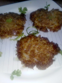 A picture of Bread Vegetable kabab.