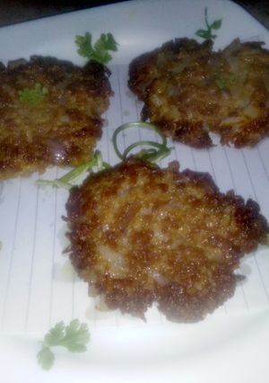 A picture of Bread Vegetable kabab.
