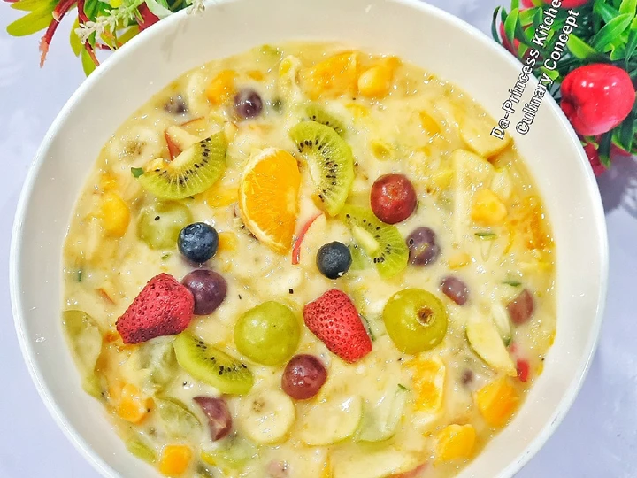 Easy Way Prepare Recipe Creamy Fruits Salad that is Delicious, Addictive}