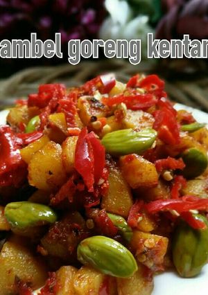 Foto resep Sambal goreng kentang