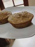 Muffins de naranja saludables