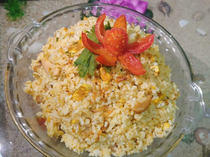 Resep 287. Nasi Goreng Kari yang Bikin Ngiler
