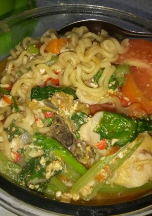 Foto resep Mie Tek Tek Kuah