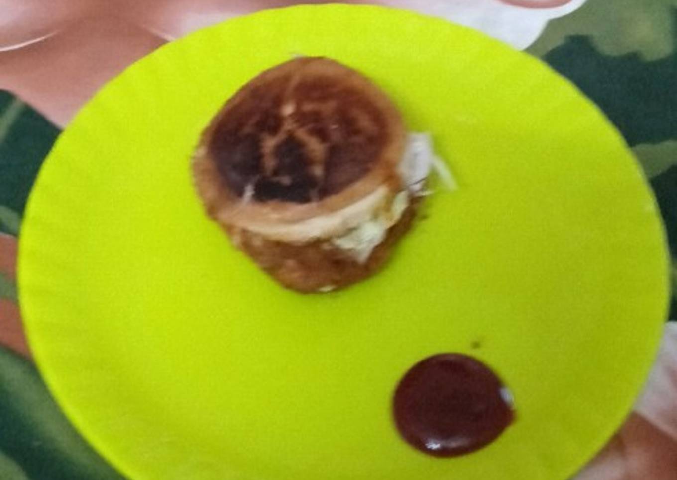 Homemade burger