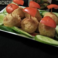 A picture of Cheese balls #CookpadApp.