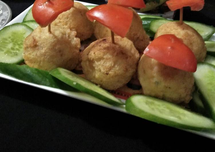 Recipe of Tasty Cheese balls #CookpadApp