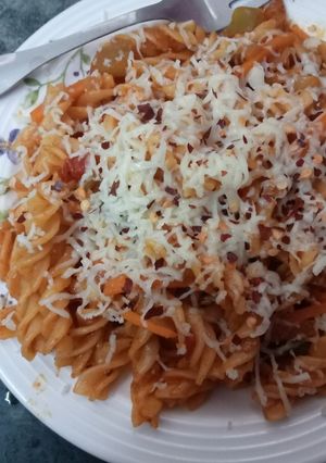 A picture of Masala Pasta.