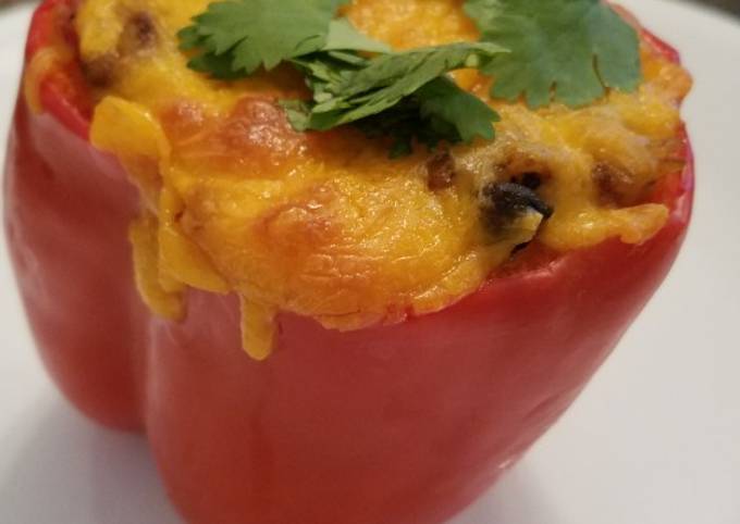 Recipe of Super Quick Homemade Mexi Stuffed Peppers
