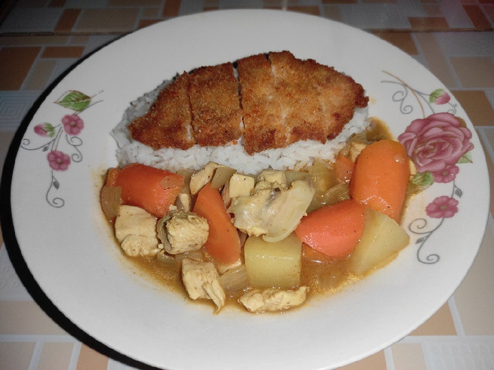 Resep Chicken curry rice, Enak