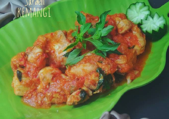 Ayam bumbu Sarden Kemangi