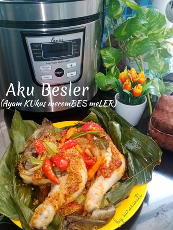 Langkah Mudah untuk Membuat Resep  Aku Besler (Ayam KUkus meremBES meLER) yang Lezat Sekali, Enak Banget