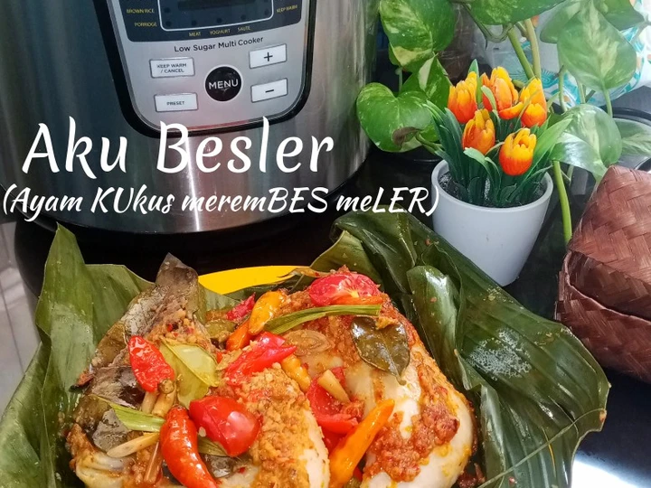 Langkah Mudah untuk Membuat Resep  Aku Besler (Ayam KUkus meremBES meLER) yang Lezat Sekali, Enak Banget