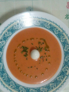 Una foto de Sopa de tomate
