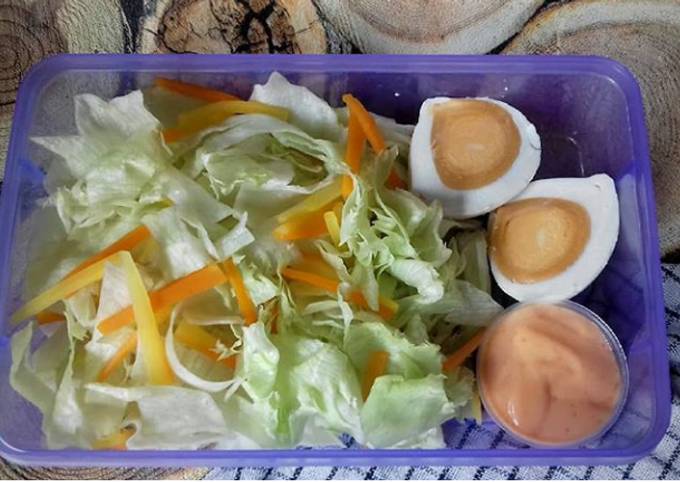 Cara membuat Lettuce salad #5resepterbaruku