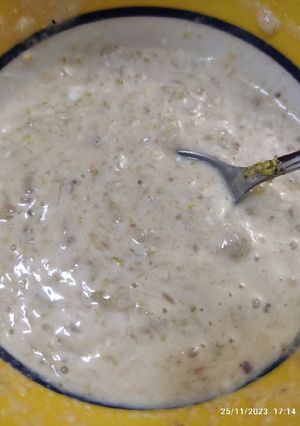 عکسی از دستور معجون میان وعده کودک شیرخوار