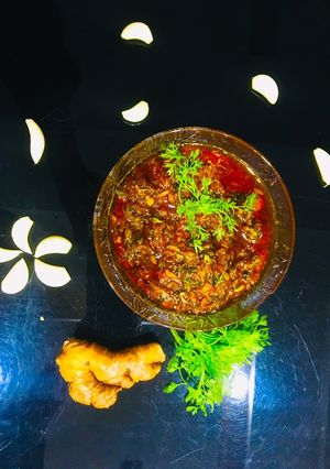 A picture of કોથમીર,લસણ ની ચટણી....