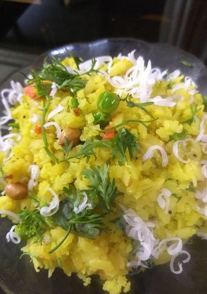 A picture of Vegetable poha.