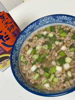 香菇風味納豆味噌湯 的食譜成品照片