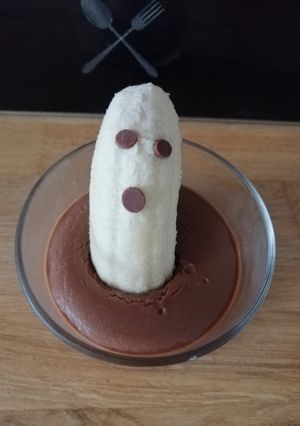 Une photo de Danette chocolat au lait végétal