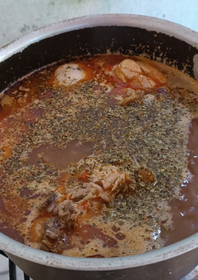 Una foto de Vori vori de pollo