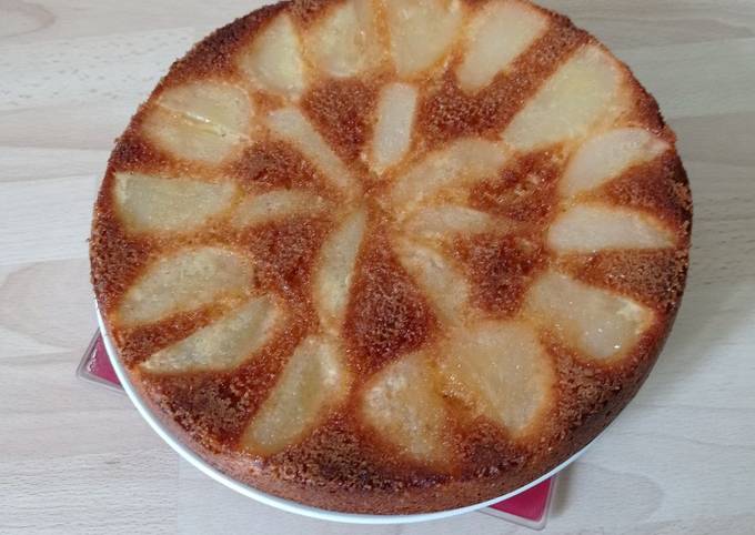 Recipe Delicious Gateau Renverse Aux Poires