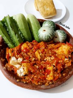 Foto resep Pecak tahu