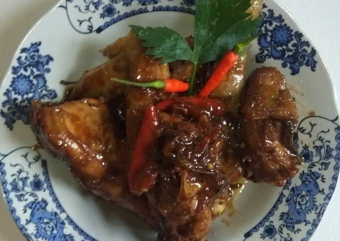 Ayam Kampung Kecap Pedas Manis