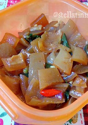 Foto resep Oseng Kulit Sapi Pedas Gurihhhh