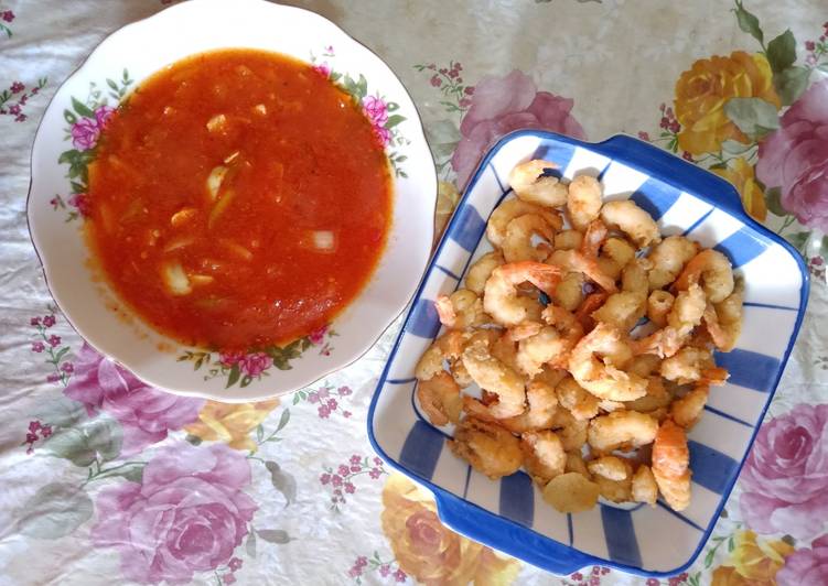 Langkah Mudah untuk Membuat Udang Goreng Tepung Saos Padang yang Enak
